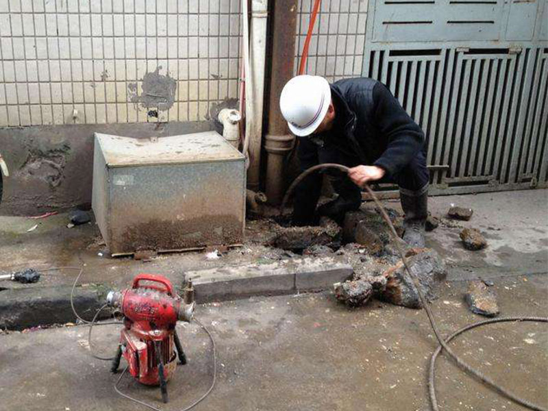 大通疏通下水道-洗菜池疏通