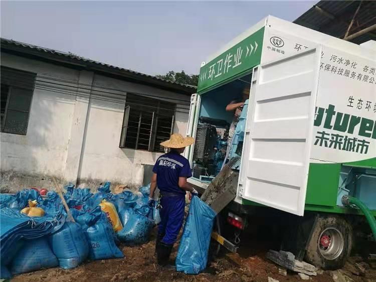 大通工业污泥压干处理