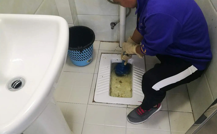 大通疏通蹲坑